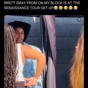Brett Gray Instagram - I’m just recovering to be honest…. @beyonce 🫶🏾