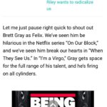 Brett Gray Instagram - First weekend with Felix 🫶🏾