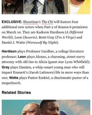 Brett Gray Instagram - Back on y’all screens May 10th 😈 @shothechi 🙏🏾 @lenawaithe