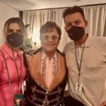 Brett Lee Instagram - Thanks again @eltonjohn for last night. I’ve seen a lot of shows over the years but yesterday was definitely number 1️⃣ for me ! #eltonfarewelltour