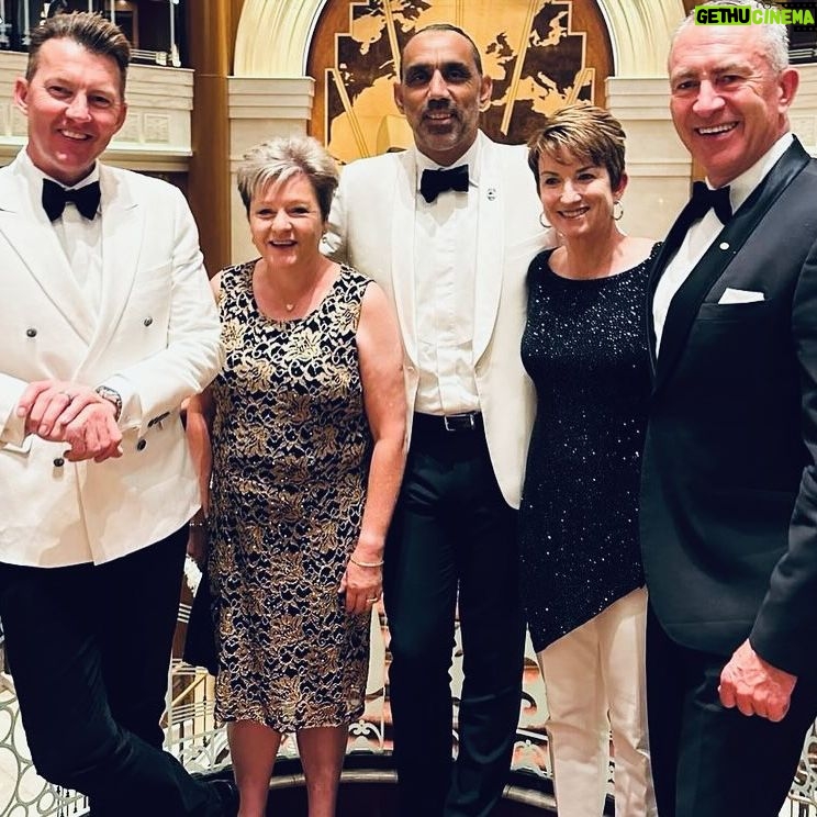 Brett Lee Instagram - Wrapping up an incredible week aboard the @cunardline Queen Elizabeth! It’s been an amazing journey and a privilege to collaborate with such a wonderful crew. For those who haven’t had the pleasure, I highly recommend embarking on a cruise with Cunard. Their commitment to excellence truly sets them apart, making for an unforgettable experience. @cunardline #cruise #luxury #sport @sydneybeerco