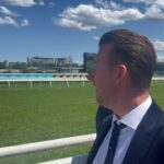 Brett Lee Instagram - Thanks to @australianturfclub for hosting us today. Such an incredible atmosphere trackside. #SydneyEverestCarnival #WhereStoriesAreMade #BigDance