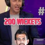 Brett Lee Instagram - Binga strikes again - this time for Yuzi’s 200th wicket! Our Master of Predictions for a reason 😎 Join #TheInsiders only on #IPLonJioCinema #RRvMI #TATAIPL #IPLinEnglish