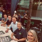 Brett Lee Instagram - The launch of the summer of cricket today in Parramatta! @mhussey393 @patcummins30 @a_healy @sarahjonesfoxfooty @foxcricket @foxsportsaus @kayosports 🏏