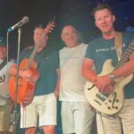 Brett Lee Instagram - Come down and see @sixnoutofficial this afternoon @bridgehotelrozelle ! Doors open at 4 pm. Time to Rock 🎵 @imatlunchwithlee @richardcheequee @gavrobbo375 Grant Lee, Pauly Herman, Brad McNamara @sydneybeerco @kirkbmusic