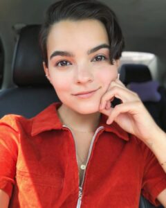 Brianna Hildebrand Instagram - Some lady just watched me take this in the Jimmy John’s parking lot... Happy Saturday! 🍊