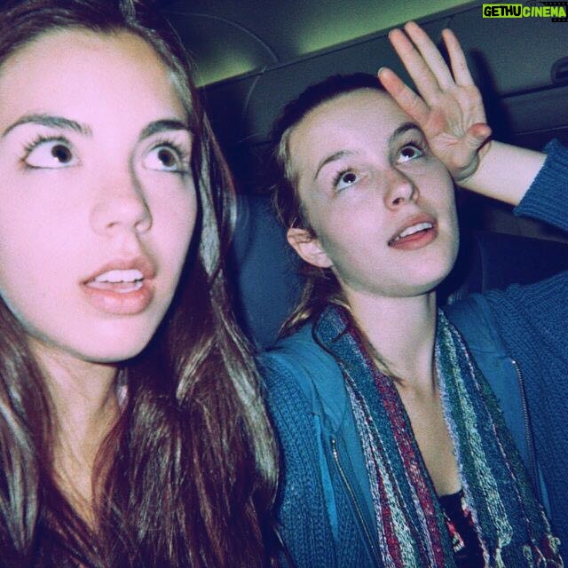 Bridgit Mendler Instagram - Facebook gave me 5 years ago today with this one @pongypal #goingstrong 👯