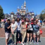 Britt Robertson Instagram - The Robertson-Floyds, Robertsons and Floyds go to Disney and get stuck on Tower of Terror