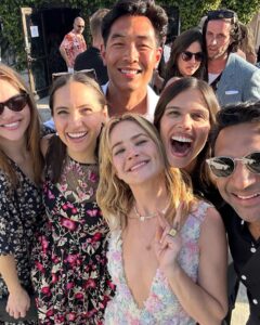Britt Robertson Instagram - Worlds collide. What a wonderful Robertson-Floyd day it was.