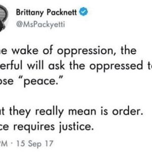 Brittany Packnett Instagram - a very old tweet. a very present reminder.