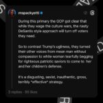 Brittany Packnett Instagram - Katie Britt is going to be parodied on #SNL and that’ll only make her audience love her more. She bugged *me* cause she was lying thru her teeth and sounded like Chelsea crying to Jimmy but I’m not her intended audience. The “traditional wives” they want to organize are a direct response to DeSantis’ fails and the pro-abortion women’s wave. The GOP messaging strategy has shifted and it’s scary. And I hope we’re paying attention. Don’t be fooled. #SOTU #SOTUResponse