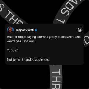 Brittany Packnett Instagram - Katie Britt is going to be parodied on #SNL and that’ll only make her audience love her more. She bugged *me* cause she was lying thru her teeth and sounded like Chelsea crying to Jimmy but I’m not her intended audience.

The “traditional wives” they want to organize are a direct response to DeSantis’ fails and the pro-abortion women’s wave. 

The GOP messaging strategy has shifted and it’s scary.  And I hope we’re paying attention. Don’t be fooled. #SOTU #SOTUResponse
