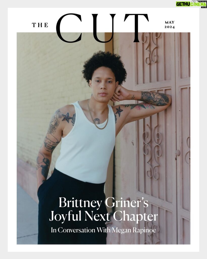 Brittney Griner Instagram - Thank you to @thecut and @mrapinoe for sharing my story. This whole experience has taught me the value of time because tomorrow isn’t guaranteed! I can only hope that those who hear my story and read COMING HOME will too see the value in time and begin living through your life’s greatest challenges! TOMORROW IS PUB DAY! Let’s go! The Team: @thecut in convo with @mrapinoe Photography by @philipdanielducasse Styling by @jessswill Photo Assistants: @jupiternyc and @belihoff Styling Assistant: @steph_mastro Hair: @michelleandhair Makeup: @glambykeira Tailor: @hasmik_scdinc Production: @hinokigroup The Cut, Editor-in-Chief @lrpeoples The Cut, Photo Director  @nono_elle_ The Cut, Senior Social Editor @sash.fm The Cut, Photo Editor @_maridelis The Cut, Editorial Assistant @brookelamantia