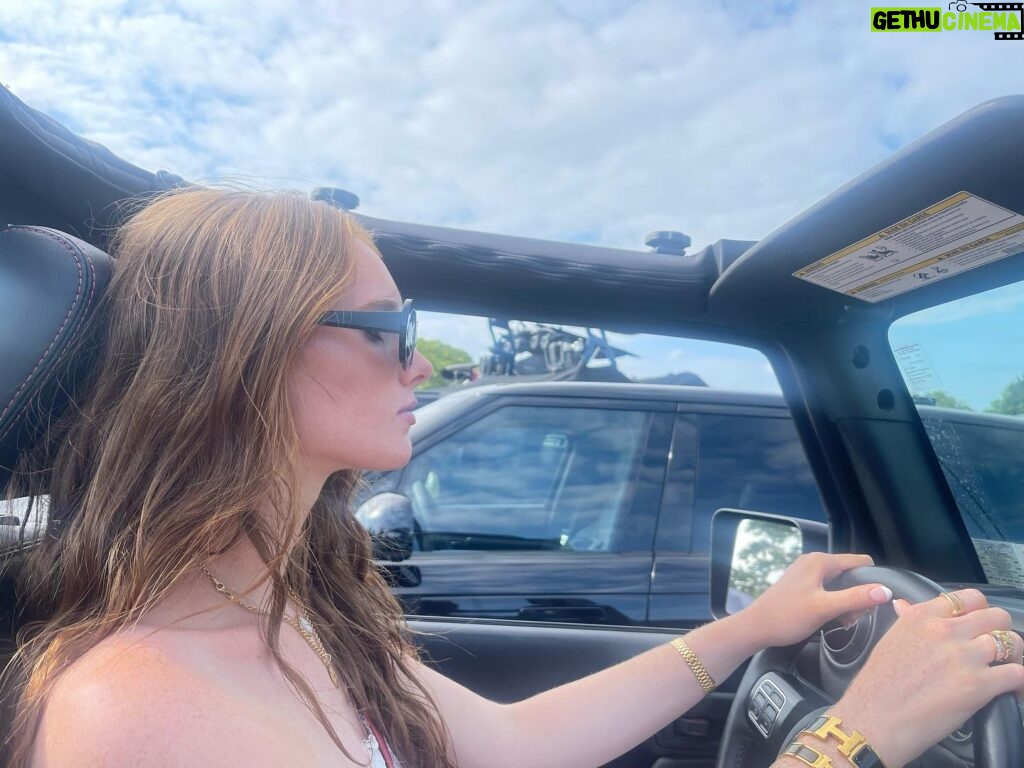 Brooke Shields Instagram - Got driven by my kid!!!! Got her license!!