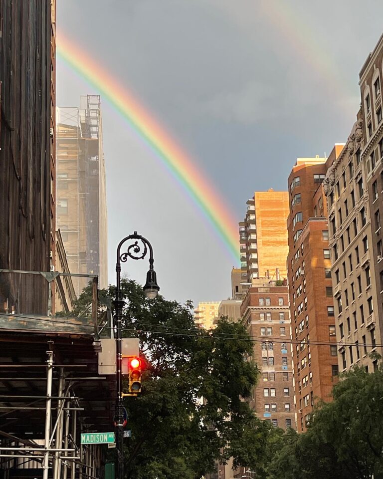 Brooke Shields Instagram - A double rainbow over nyc this evening ❤️ May we never forget all those who we lost and all those who lost loved ones on this day 22 years ago