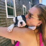 Brooke Shields Instagram - World, meet Tuzi. Tuzi, meet world. You know we couldn’t go long without puppy love in our house. 🐾🥹🐶🩷
