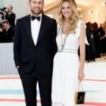 Brooklyn Decker Instagram - Mom and dad do the Met. Thank you to @tinygodsjewelry for my @assaelpearls and @sylvacie gems. Thank you @taborclt for outfitting Andy in the 11th hour and to @shopcapitol for tailoring and the minaudière (learned how to pronounce that yesterday) Charlotte is so lucky to have this design-loving, creative ecosystem and we are grateful you all scrambled to make these rusty folks feel cool. We had as much fun getting ready as we did going- bravo @brigittemakeup & @anthonycampbellhair for conjuring up your 90s Schiffer vision. Found my dress on eBay- from the 2005 Chanel S/S collection. Happy this guy chose me as his plus one. We had the best table in the house—thank you, N&D ❤️ Back to Cackalacky we go.