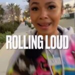 Brooklyn Queen Instagram - Here’s my very busy video dump @rollingloud with my little sister @brooklynqueen03 ➡️ we took it over 🚨 with #ChrisBrown #Shaq @theslumpgod and more at my #LoudClub @rollingloud.th table 🌎 #WhoosWorld @artlanta__ @theminididi 🎨 @theredchickz 🍗 #TravisScott 🔥