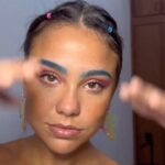 Bruna Carvalho Instagram - Mais uma make de carnaval para esse perfil! Dessa vez a @vult me inspirou a fazer algo bem colorido e diferente, do jeito que eu gosto! E me diz, vc usaria essa maquiagem?? Mais infos nos meus stories! publi