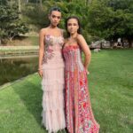 Bruna Carvalho Instagram - Ontem foi dia de casar a amiga @marjo_leite ✨ e rever os amigos q a gente ama ♥️ Vestido: @dress_and_go