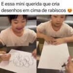 Bruna Lombardi Instagram - Criatividade é transformar qualquer coisa em algo melhor! Tudo o que vier a gente consegue criar em cima! #criatividade #infancia #criança