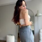 Bruna Vieira Instagram - calça confortável combina com salto confortável