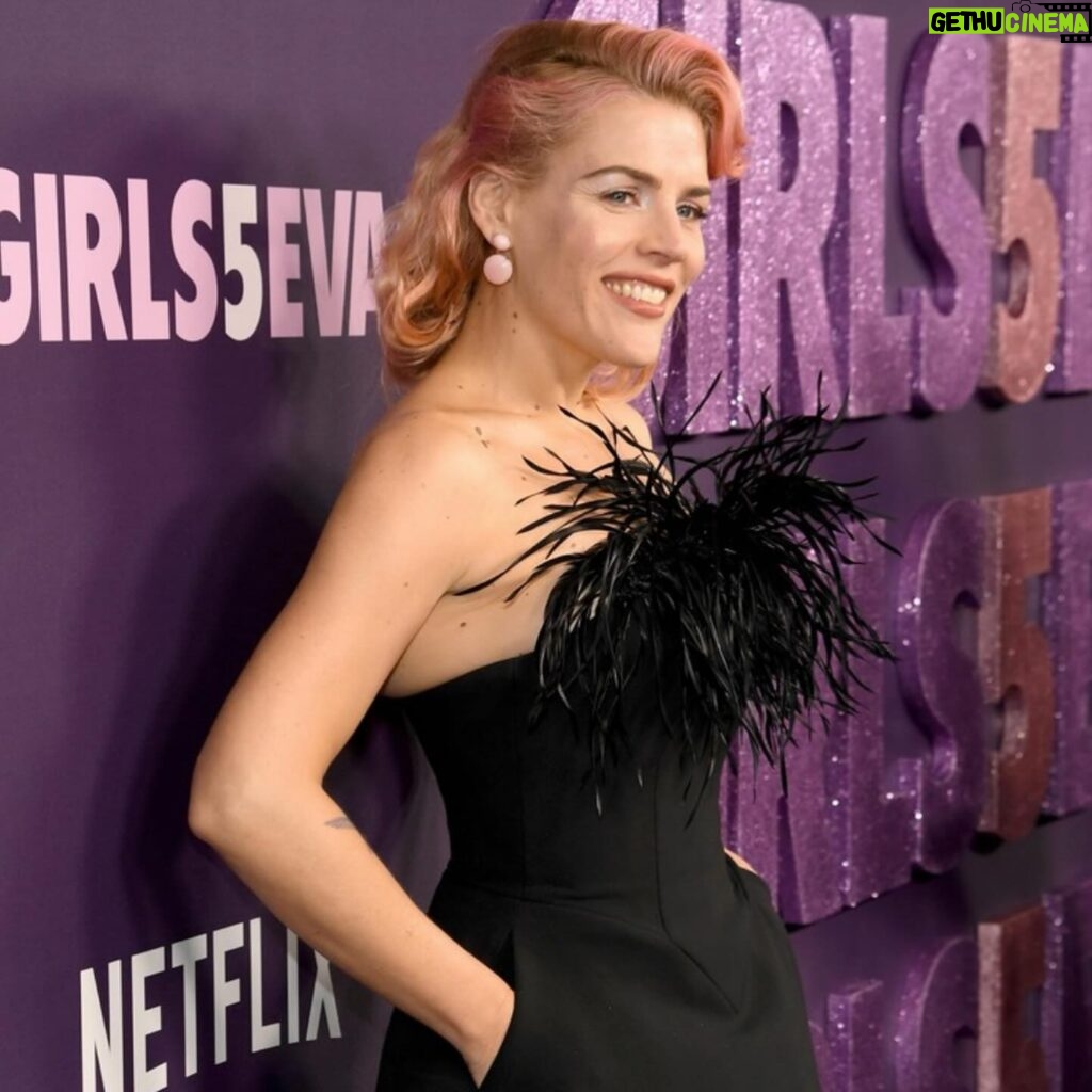 Busy Philipps Instagram - THANK YOU to the people who got me ready for the #girls5eva premiere(out on @netflix march 14!) @matthewmonzon for coiffing my hair such that even in what felt like gale force winds, my hair stayed put (also for running to grab me pink hair dye when i realized i was out😬) @gpcbeauty for such a modern take on a classic glam face❤️ @csiriano for putting me in this dress with its perfect bell shape AND POCKETS😭 @ireneneuwirth for the perfect pink jewelry 💗 @originpublicrelations @birchpublicrelations and my assistant Kirsten Williams for all making sure i was watered and fed😂 And also thank you to the absolute joy of this show, because honestly? I do feel like wearing that joy made me like ten times better looking last night 😂❤️ Life is really all about knowing that there is real grief and real joy and you have to hold them both❤️