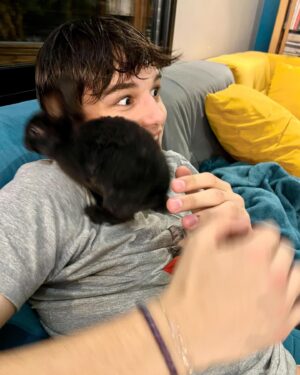 Élodie Gossuin Instagram - 3𝓮̀𝓶𝓮 𝓹𝓪𝓲𝓻𝓮 𝓭𝓮 𝓳𝓾𝓶𝓮𝓪𝓾𝔁 🥰🐰🐰

On a adopté des lapins de Pâques Pac & Man 😂❤️

Si vous leur donniez un prénom ? 😍

{ Joséphine & Léonard les ont baptisés Hoppi et Hippo }

🌻 Adoption à la ferme @jardinshautefontaine . Merci à vous et 🙌 pour l’agriculture que vous représentez si bien