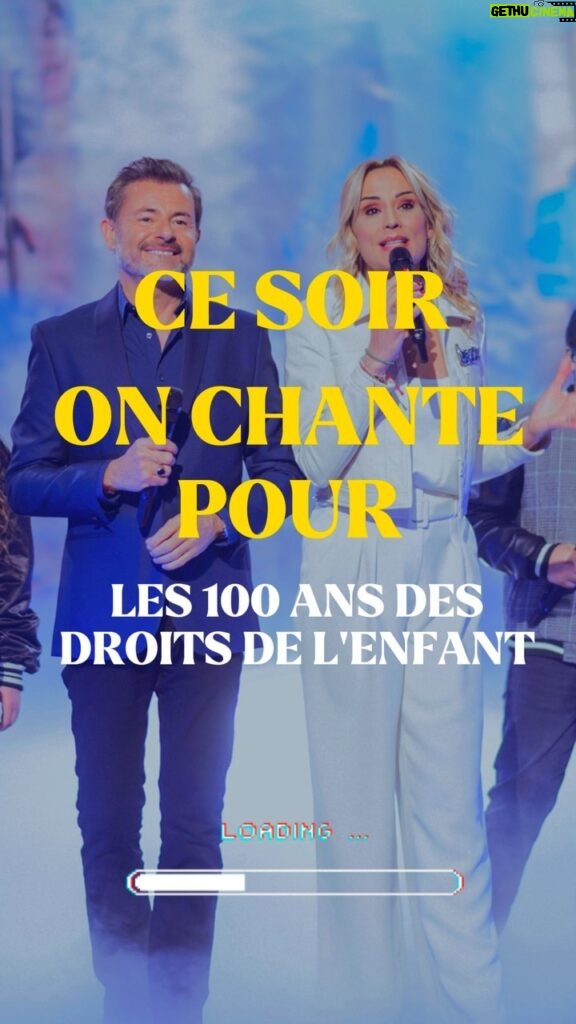 Élodie Gossuin Instagram - Tous réunis pour les 100 ans des droits de l’enfant avec l’@unicef_france 💙  "Ce soir on chante pour les 100 ans des droits de l’enfant", mardi 12 mars à 21:05