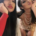 Émilie Nef Naf Instagram - Ma petite peste, je suis sans rancune envers toi 💋 Le dîner sur @w9officiel cette semaine a partir de 16h40 Tu regardes ?
