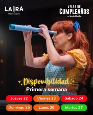 Érika Villalobos Instagram - #VelasDeCumpleaños regresa el jueves 22 y no podemos más con la emoción 🤩🎭

🗓️ Aquí les dejamos la disponibilidad para la primera semana. ¡Recuerda que es una corta temporada de 3 semanas! 😱

Los esperamos para compartir muchas horas hermosas ✨

Entradas en nuestro link del perfil y @joinnus