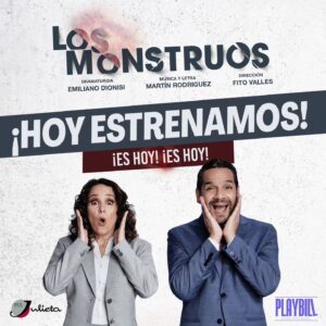 Érika Villalobos Instagram - 🔴 ¡¡¡ES HOY, ES HOY!!! 🔴
No falta nada para el ESTRENO de LOS MONSTRUOS 🎭
 
Y tu ya tienes tu entrada? 👀

No dejes pasar la oportunidad de ir a ver a LOS MONSTRUOS, junto a @villaloboserika y @miguealvarezram

Tenemos nuevas promociones para ti!

📌 VIP  2 x S/90
📌LOS MONSTRUOS 2 x S/70

Aprovecha nuestros descuentos en entradas comprando en JOINNUS (link en nuestra descripción 👆) o adquiere tus entradas 📱982225795

 📅 Valido para las funciones: 07 y 08 de noviembre 💀 
¡No pierdas la oportunidad de experimentar la emoción de "Los Monstruos" a precios inigualables! Compra tus entradas ahora y prepárate para una noche inolvidable. 👾 #LosMonstruosMusical #TeatroMusical"