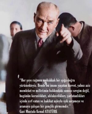 Öykü Serter Instagram - Canım Atam♥️
Seni her gün, sonsuz sevgi ve hasretle anıyorum. Aziz ruhun şad olsun. 
19 Mayıs Atatürk’ü Anma Gençlik ve Spor Bayramımız kutlu olsun. 
#izindeyiz 🇹🇷