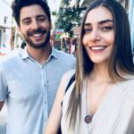 Öznur Serçeler Instagram - Leyla ve Osman ✌🏼 #erkencikuş