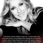 Céline Dion Instagram - Nous sommes tous capables de surmonter nos propres défis. 🇨🇦 #ÉquipeCanada #InvincibleCourage #Paris2024 - We are all capable of overcoming our own challenges.🇨🇦#TeamCanada #BraveIsUnbeatable #Paris2024 @celinedion