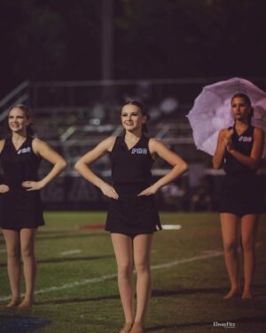 Cailey Fleming Instagram - there’s nothing quite like friday night lights 🏈😇💙 

thank you so much @elwayfitzphotographyllc !!!
 🤍💙🖤