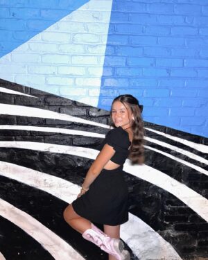Cailey Fleming Instagram - you’re a cowboy like me 
🤠💖🪩💫🎀