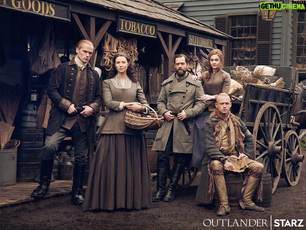 Caitríona Balfe Instagram - It’s official … Season 6- coming your way on March 6th. So excited for you to see this season @outlander_starz @samheughan @sophie.skelton @rikrankin @johnhunterbell 💙💙💙💙
