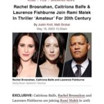Caitríona Balfe Instagram - Very excited to be joining this amazing cast!! This is going to be a fun one. 💙 #amateur @20thcenturystudios
