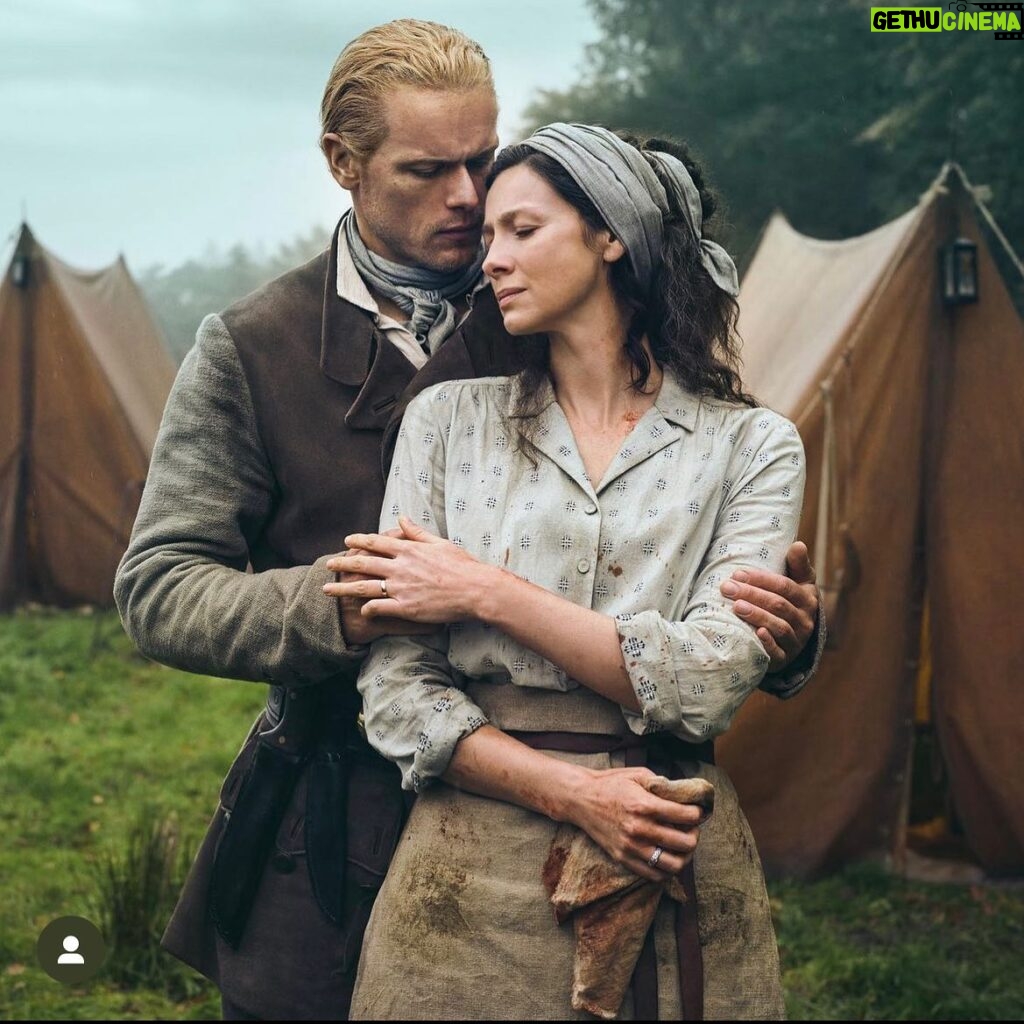 Caitríona Balfe Instagram - Not long to go now …. Outlander season 7 💗@outlander_starz @sptv