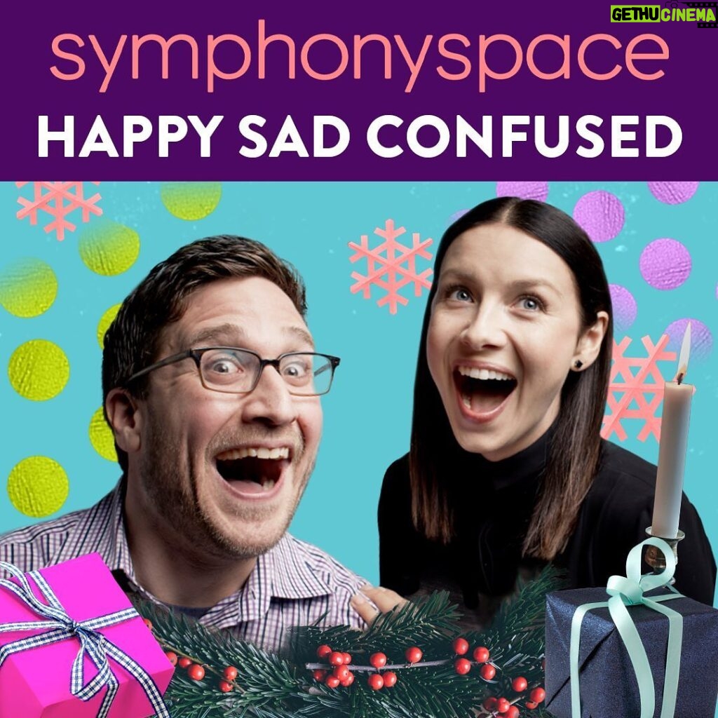 Caitríona Balfe Instagram - Join Josh and I for some Happy Sad Confused fun 12/23 at 3pm ET, 8pm U.K. Proceeds from this event will benefit arts and educational programs at Symphony Space as well as Community Works NYC’s launch of the Harlem is..website, the only site of its kind documenting and celebrating the living history of Harlem. symphonyspace.org/events/happy-s…