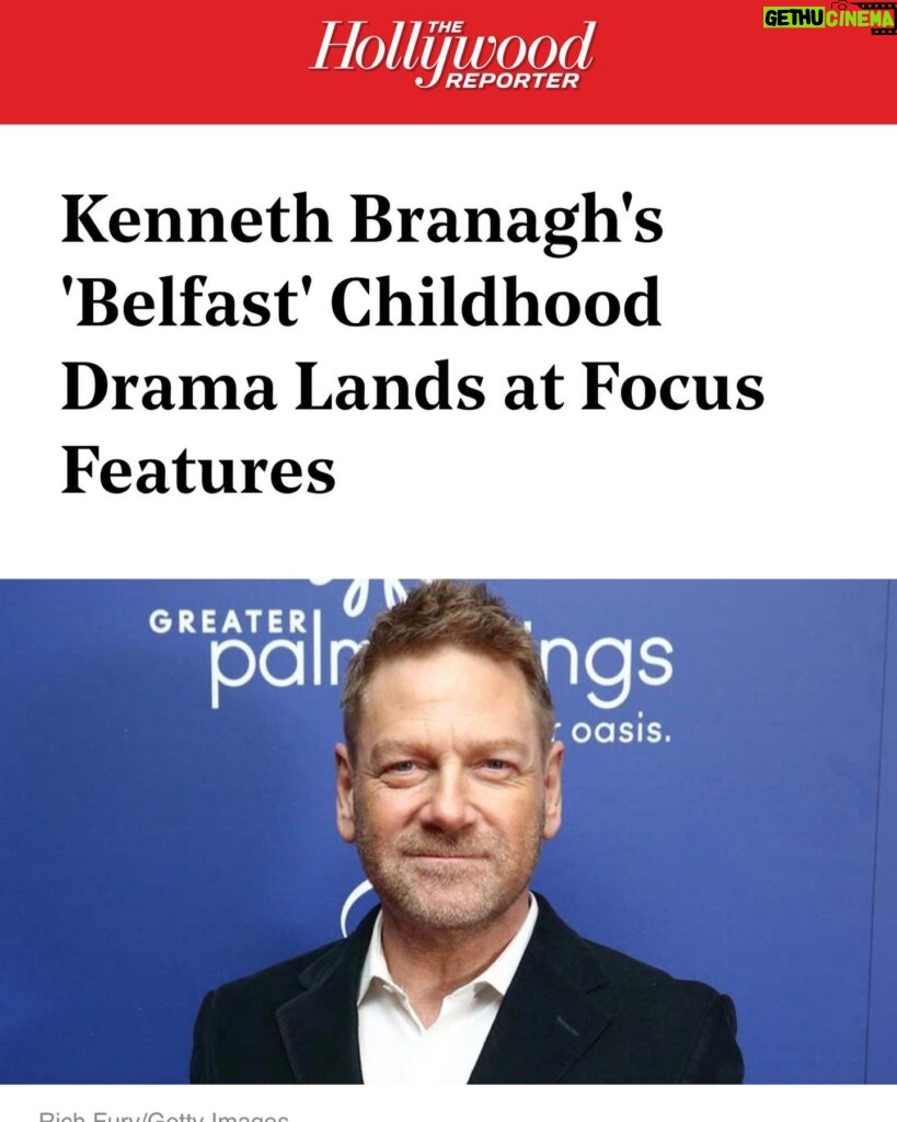 Caitríona Balfe Instagram - So excited that our film Belfast has found a home @focusfeatures ... So proud of this film and can’t wait to share it with you all. #Belfastfilm #kennethbranagh @jamiedornan #JudiDench #CiaranHinds #JudeHill @laraghmccann #LewisMcAskie @wakana_yoshihara ❤️❤️❤️
