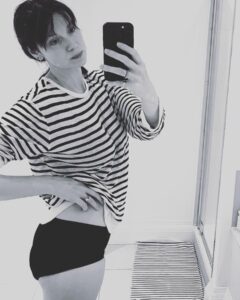 Caitríona Balfe Instagram - Let’s talk about pants. Period! I’m obsessed with @theperiodcompany by my friend @karlawelchstylist These are not only amazing for a sustainable period but they saved me for my postpartum recovery. And, for the next 24 hrs we are teaming up to match every purchase made to give products to several UK women’s refuges to help combat period poverty. Not an ad - just something that is so easy to do in my own life that has a huge impact! Less waste, more comfort and helping others too…. Win, win, win. And because so many of you live in the UK - the period company is going to do flat $5 shipping and a 10 percent off discount! Use this code FRIENDSOFCAIT