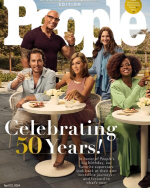 Camila Alves Instagram - What a Crew!! Congratulations @people celebrating 50 YEARS !! And Matthew reflecting on his 30 years in the business 👏🏽👏🏽👏🏽