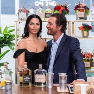 Camila Alves Instagram - it was a family affair @mackjackmcconaughey thank you to all the artists, supporters and a big thank you to @lukecombs for sharing the stage. together, we made a BIG difference for a lot of kids in NEED #justkeeplivin