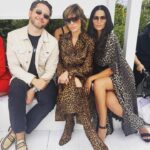 Camila Alves Instagram - Hoo…what a pleasure these two are @lisarinna @derekblasberg @michaelkors #nyfw
