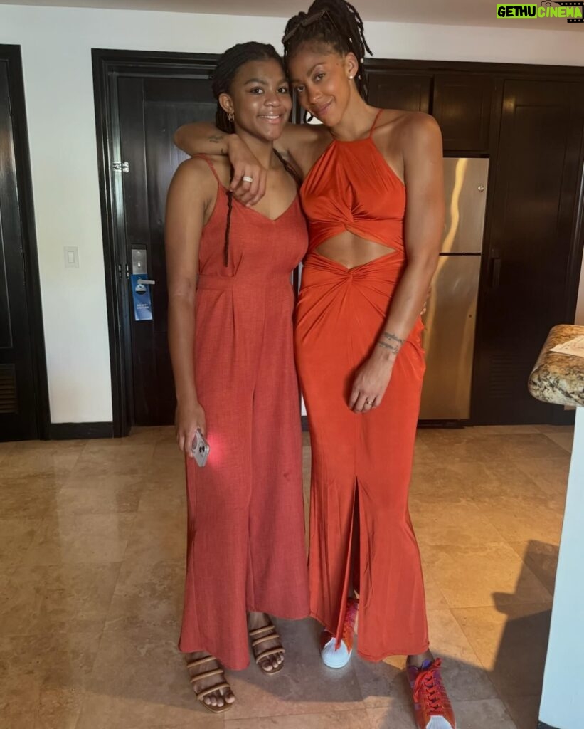 Candace Parker Instagram - Wedding vibez were immaculate… ESPECIALLY since we know it’s the union of two people MEANT TO BE. I love you all. It makes my HEART smile and almost jump out of my chest when some of my favorite people are all together. We ridin til the wheels fall off and even then we keep pushin. @airphonehome and @chrissy_smith01 CONGRATULATIONS ❤️❤️❤️ we love you SO MUCH! Last slide…. Even Goose knew Eric put a RING ON IT!!😂😂🔥👀🫶🏽