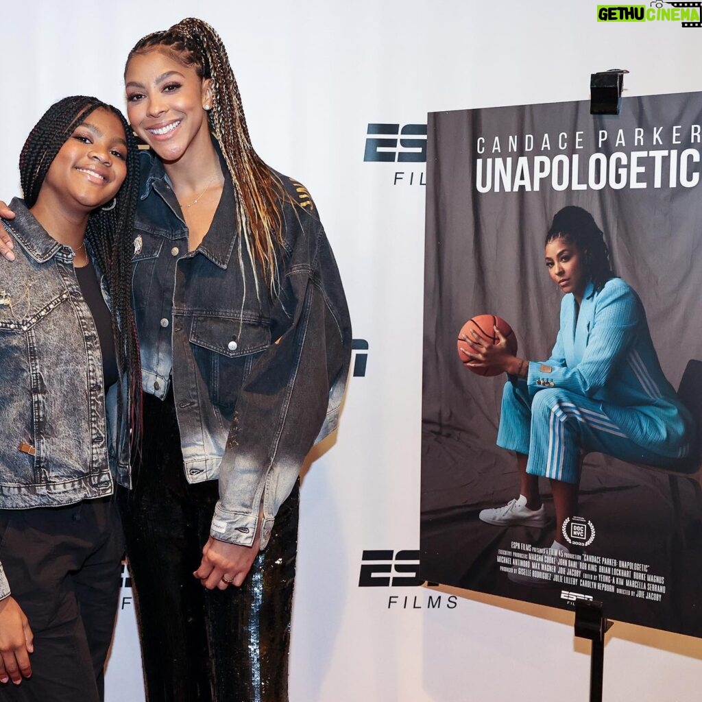 Candace Parker Instagram - THANK YOU to everyone and all things that made this possible! I’m grateful for all the love and energy poured into making this project special. To my family, you are my reason, purpose, present and HEART! To my parents, I love you all and I appreciate all the tough love and accountability…. (And Mom the home videos, although were annoying at the time, ended up being DOPE!😂) Espn and Film45, Marsha, Brian, Joie, and the entire CREW, thank you for pouring into this documentary and believing in it from the start. To my team (Zack, Josh, Stan, Ginger, and many more) I LOVE YALL and appreciate you for pushing me and helping me set and reach goals authentically. To the countless friends, family, coaches and just anyone that has ever watched me pick up a ball…. THANK YOU. You inspire me EVERY SINGLE DAY! Thank you for all the praise and the hate. I’ve learned that vulnerability isn’t weakness, it is in fact POWER. I hope you all tune in to Unapologetic on ESPN tonight at 9 EST. I’m super proud of what we have created and amped for what’s to come!!!❤️❤️❤️❤️🤟🏽🤟🏽