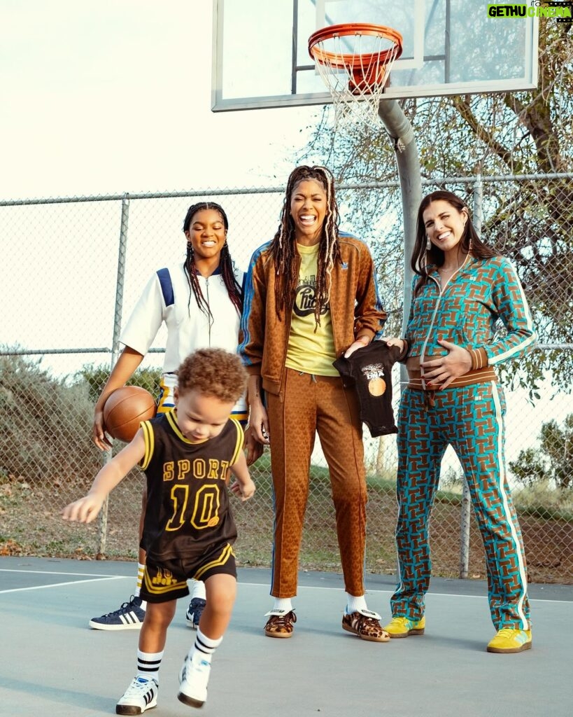 Candace Parker Instagram - Parker starting 5 loading! Mama and Mommy are switching from man-2-man to zone defense this spring! After four years in the game we are focused on building our roster. We know this rookie will add to our depth chart and contribute versatility to our team. The rookie will join our current roster consisting of a shooter, point forward, rebounder, and little Tikes rim attacker! The team as a whole struggles with clock management and a little bit on the defensive end. We are hoping the young buck will play their role, bring iQ, hustle, length, athleticism and passion to this team. There will be competition at the toddler position, but we will see how training camp plays out. We are super excited for this draft and Team Parker cannot wait to welcome this new star to our team. We love you already! #4YearsDown #ItsOurAnniversary #EveryOtherYearWeAnnounceABaby #LetsMakeThisAThing 🤪😂 #LadyBug 🐞 #3 #2024Draft #classof2042