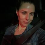 Cara Buono Instagram - Some selfies after wrap at 6am because I’m wired. #goodmorning #goodnight #instagood #moon #light #thatsawrap #strangerthings #setlife #delirious #sunrise